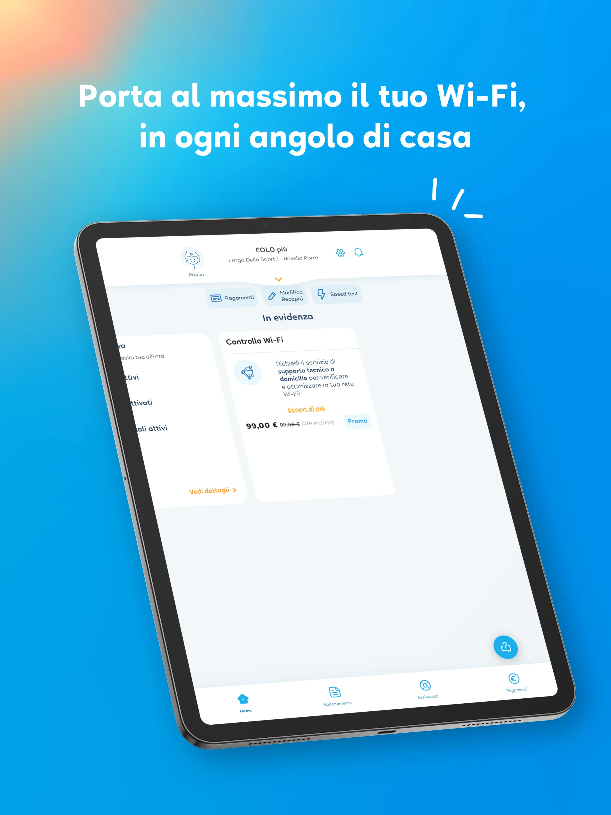 EOLO-app screenshot